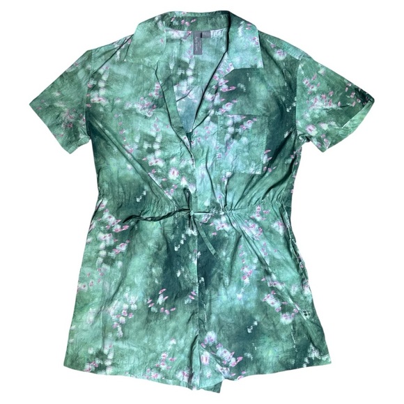 Sweaty Betty Anytime Short Sleeve Romper Size 6 - Picture 1 of 11